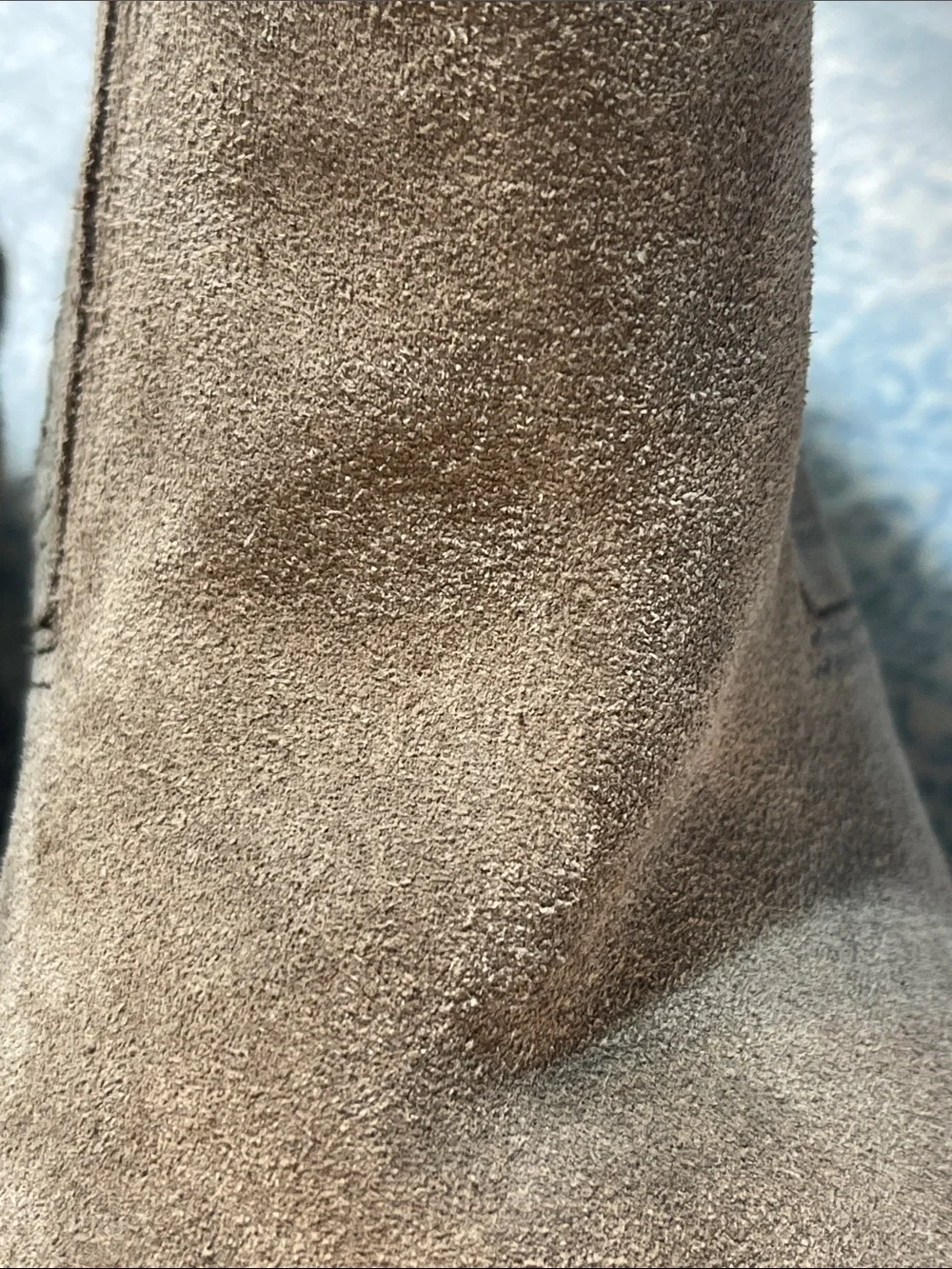 KORKS by Kirk-Ease Suede Pull-On Ankle Boots - Taupe Size 9.5